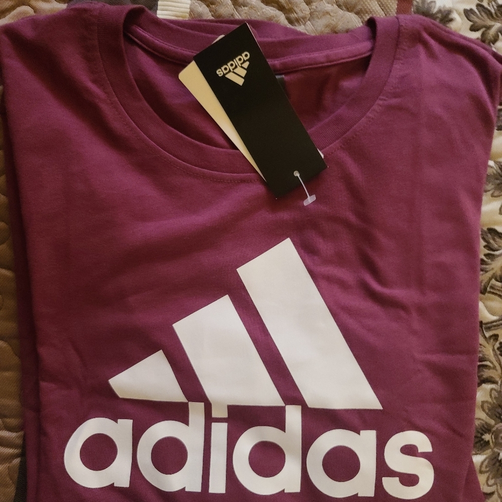 Nwt-Addidas Long Sleeve tee - Picture 3 of 3